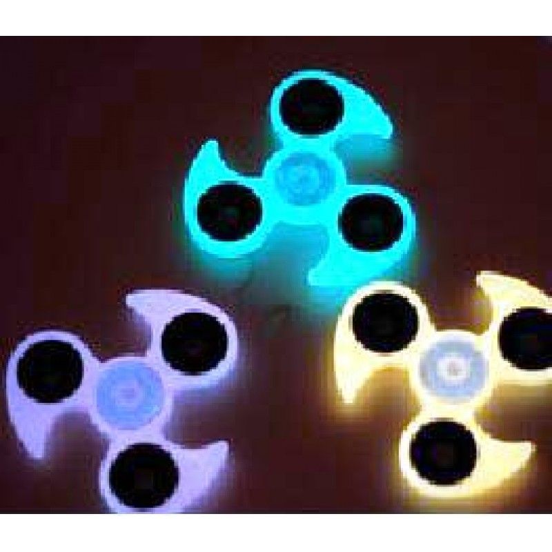 Promotional Stock Glow in dark spinner fidget toy