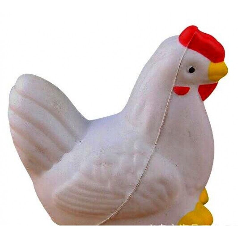 Promotional Chicken Shaped PU Stress Ball