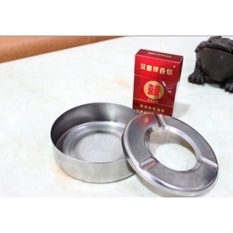 Promotional Stainless Steel Ashtray with Cover