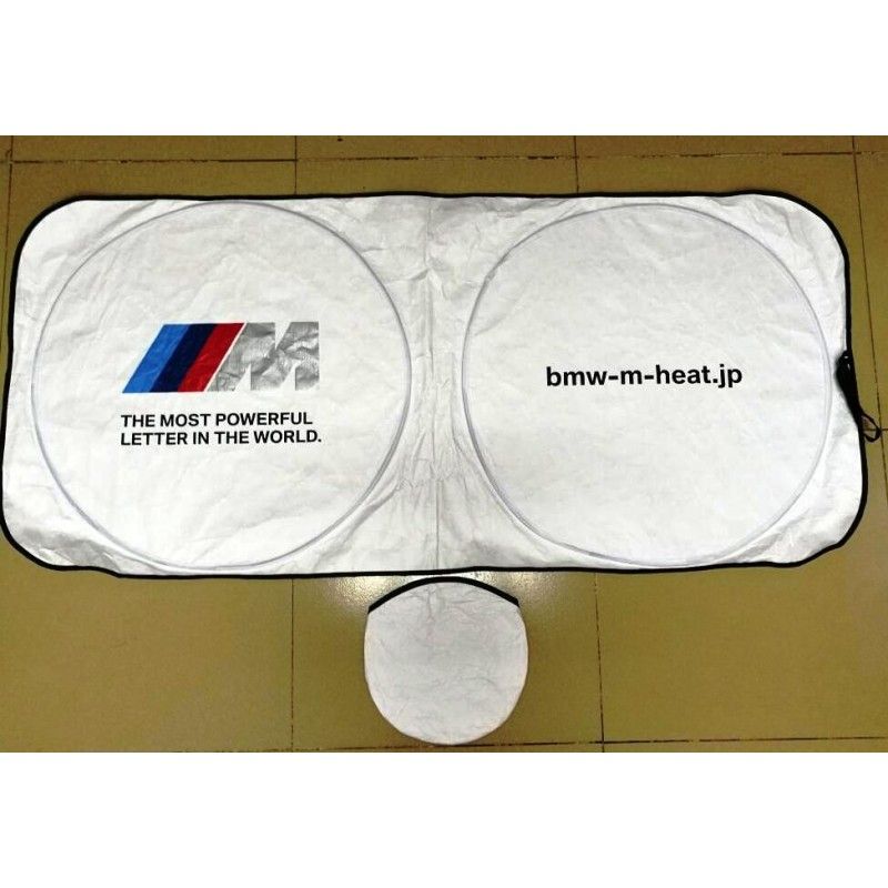 Promotional Tyvek white car sunshade