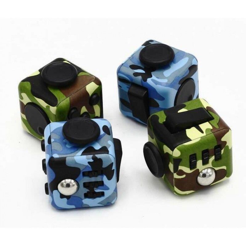 Promotional Anti stress toy fidget cube-camo