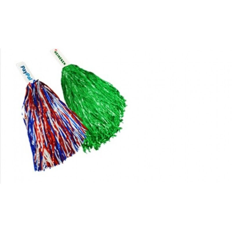 Promotional 16" Plastic Pom Poms