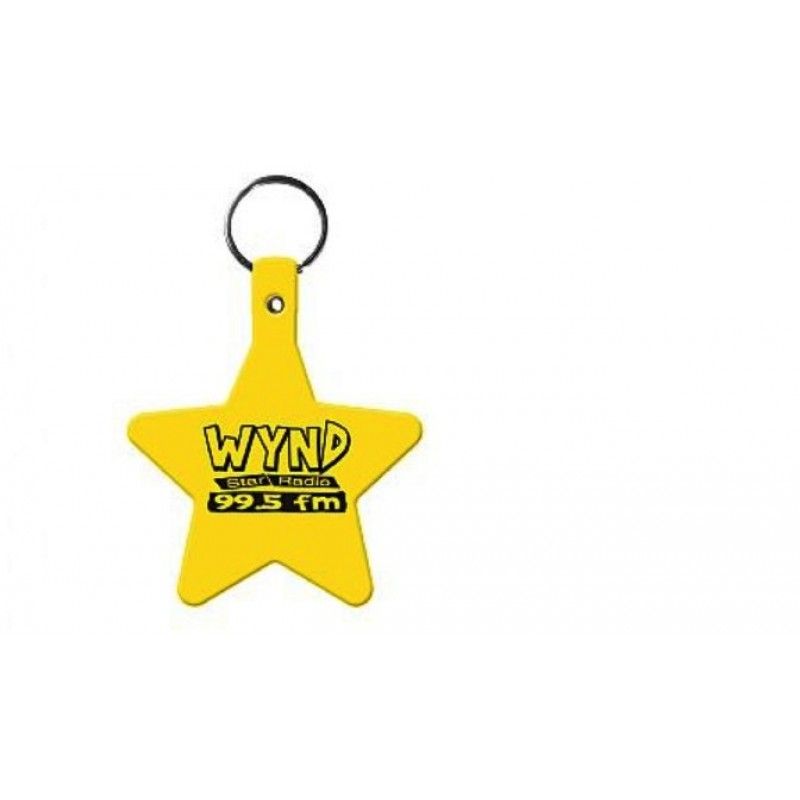 Promotional Star Key Tags