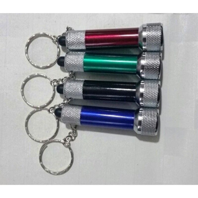 Promotional Aluminum 5LED Flashlight Torch Keychain