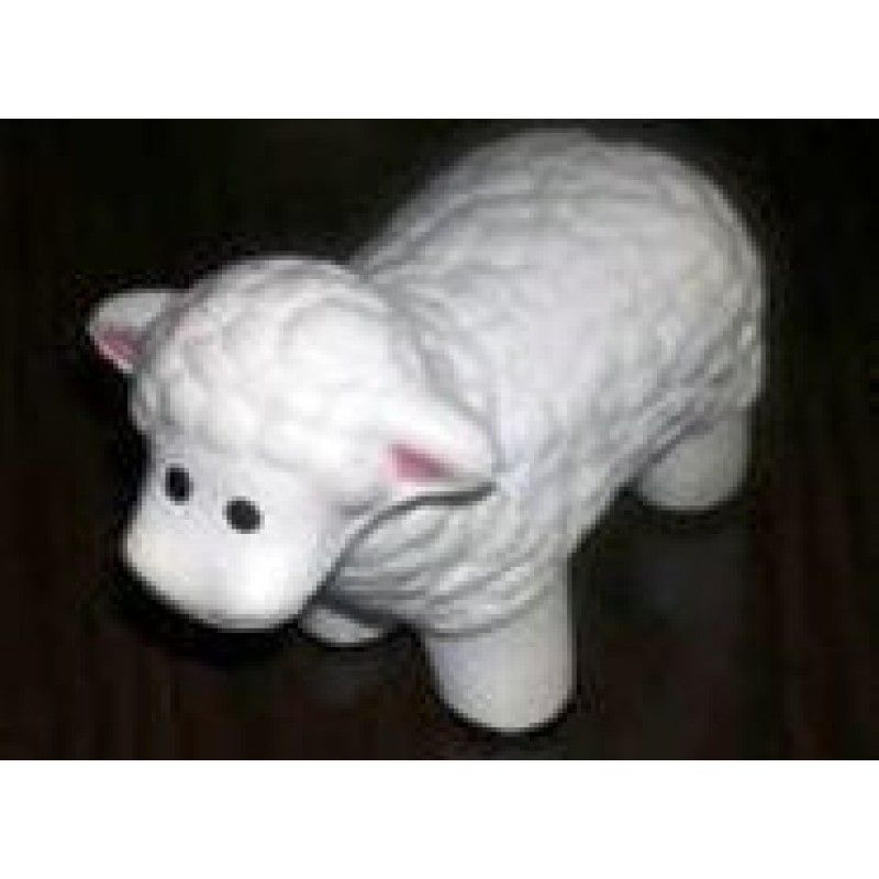 Promotional sheep shaped pu stress ball