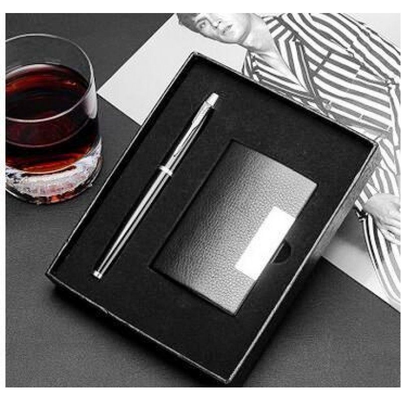 Promotional Business Set Card holder with Pen