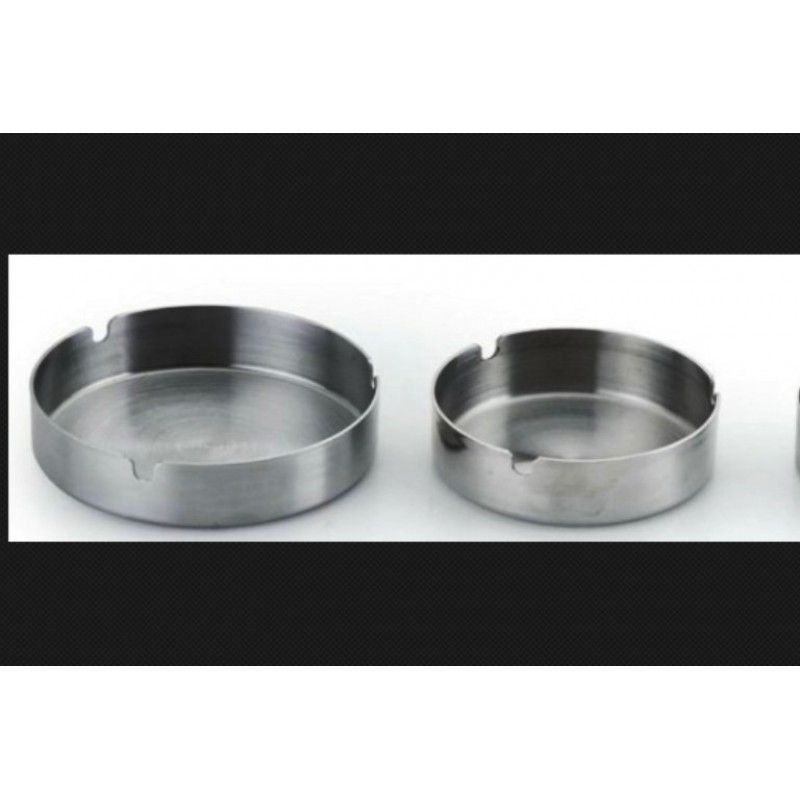 Promotional Stainless Steel Ashtray - 8CM/10CM/12CM