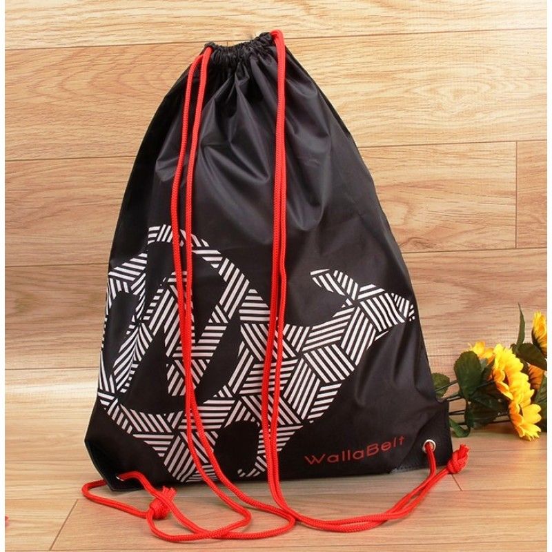 Promotional 210D Polyester Drawstring bag