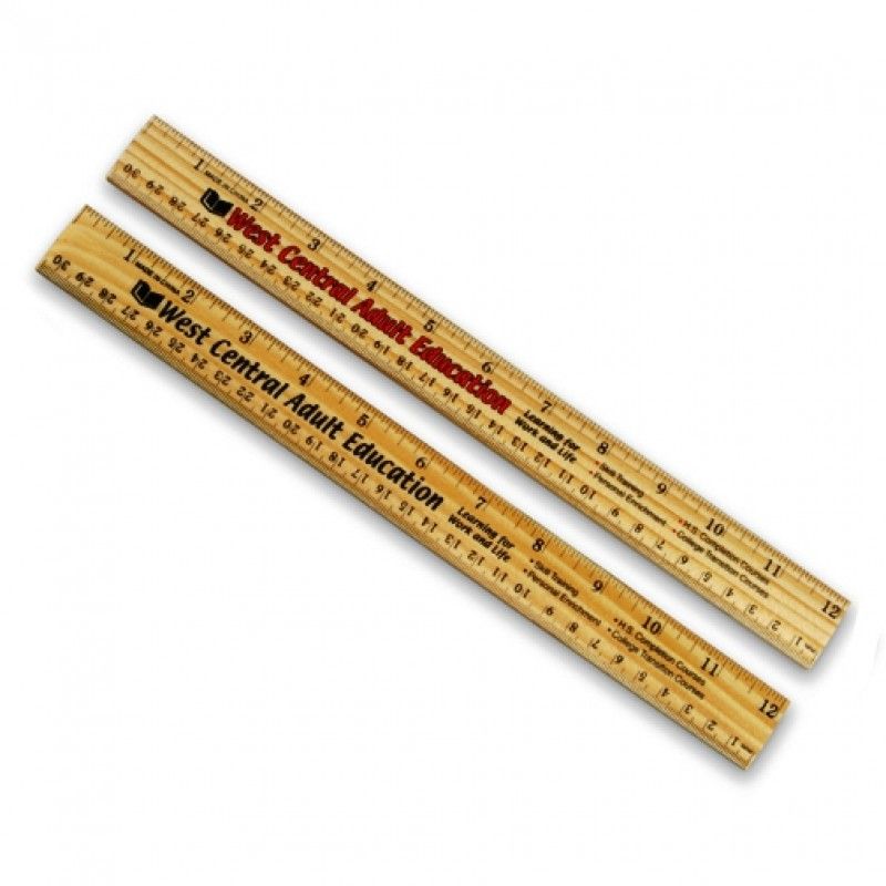 Promotional Wood 12" Ruler