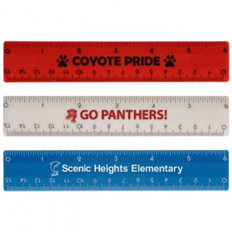 Promotional 6" Plastic Ruler