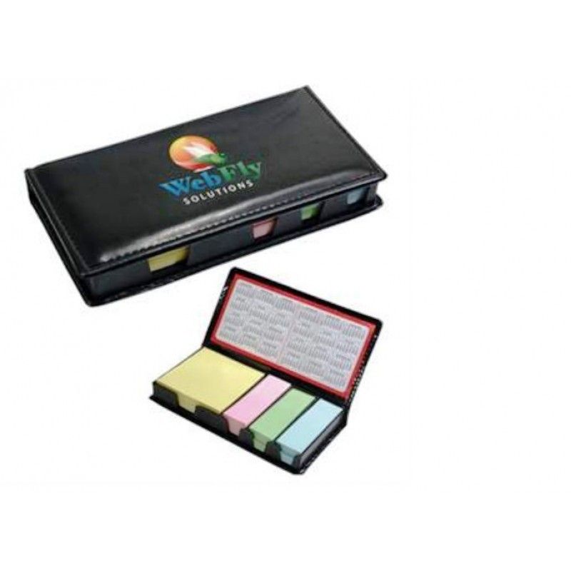 Promotional Executive Sticky Note Holder - Full Color