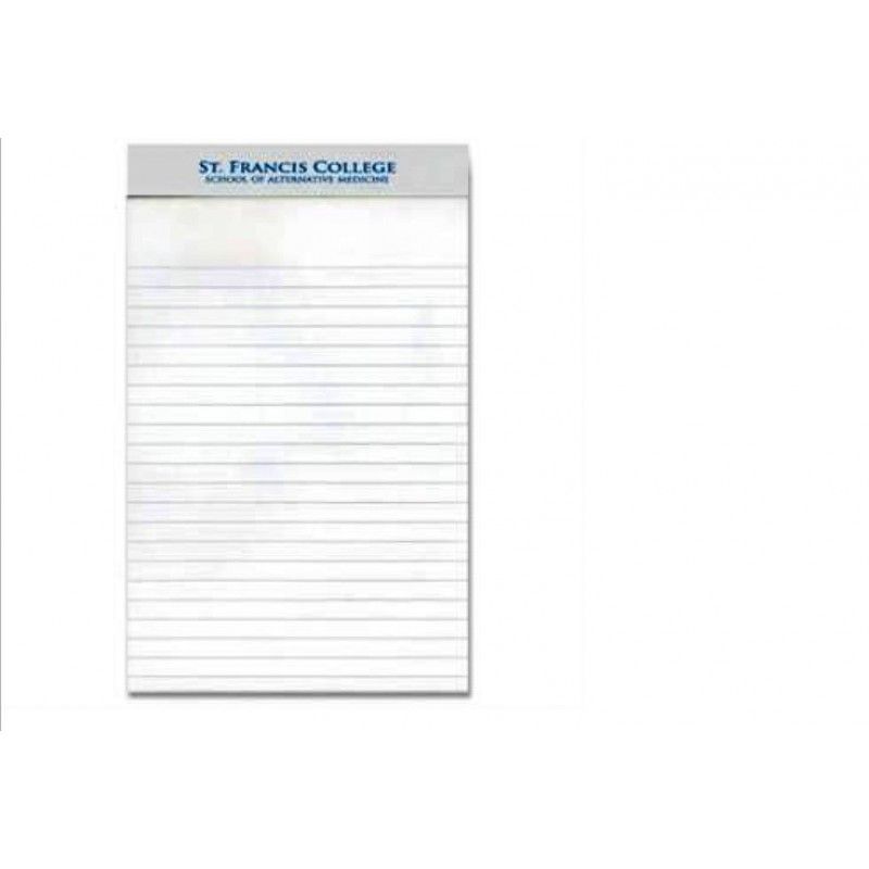 Promotional Legal Pad w/ Imprinted Header, 5" x 8"