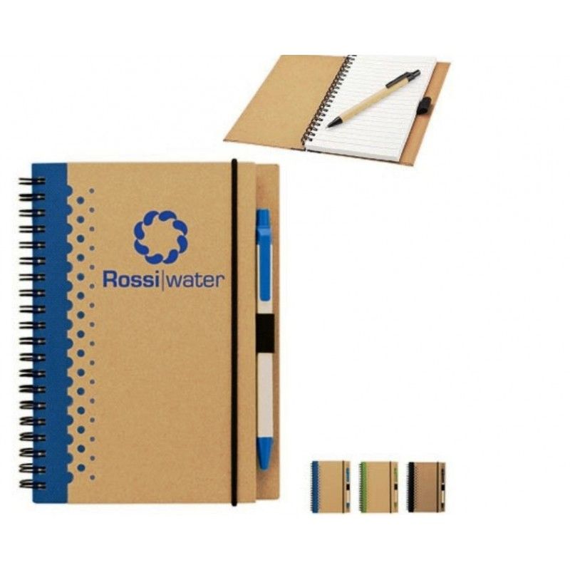 Promotional Dotted Junior Notebook & Pen