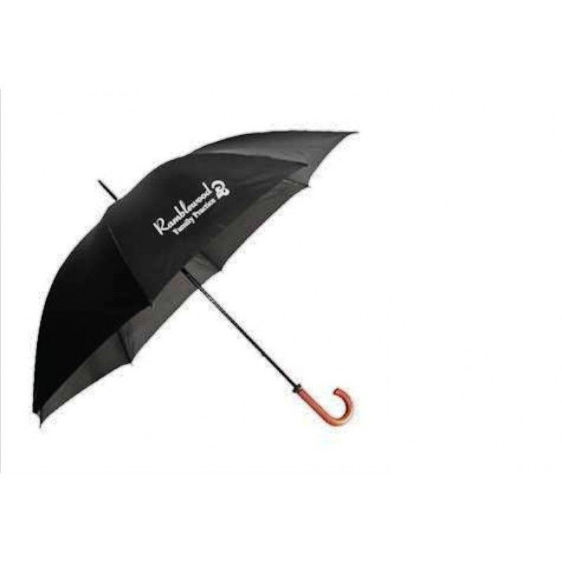 Promotional Doorman Manual Open Umbrella, 60" Arc