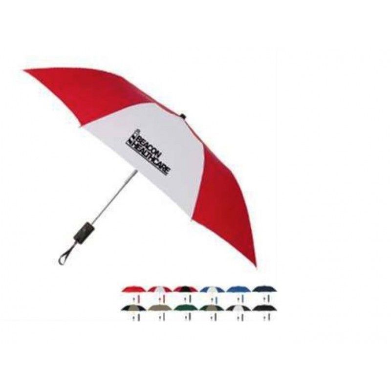 Promotional Auto-Open Folding Umbrella, 44" Arc