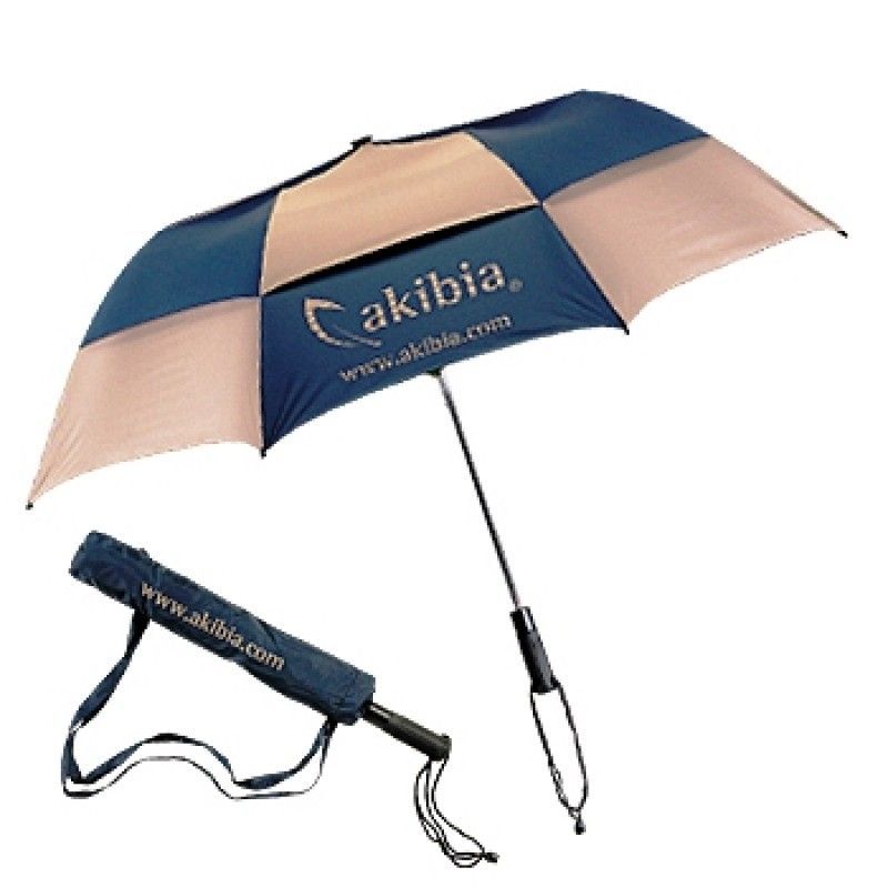 Promotional The Champ Vented Folding Golf Umbrella