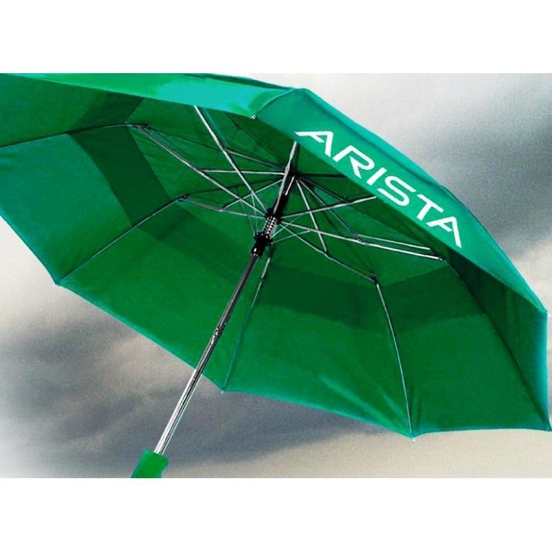 Promotional Windproof Vented Auto Opening Umbrella