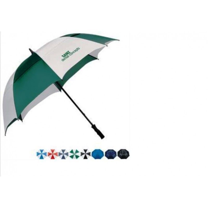 Promotional Course Vented Golf Umbrella, 62" Arc