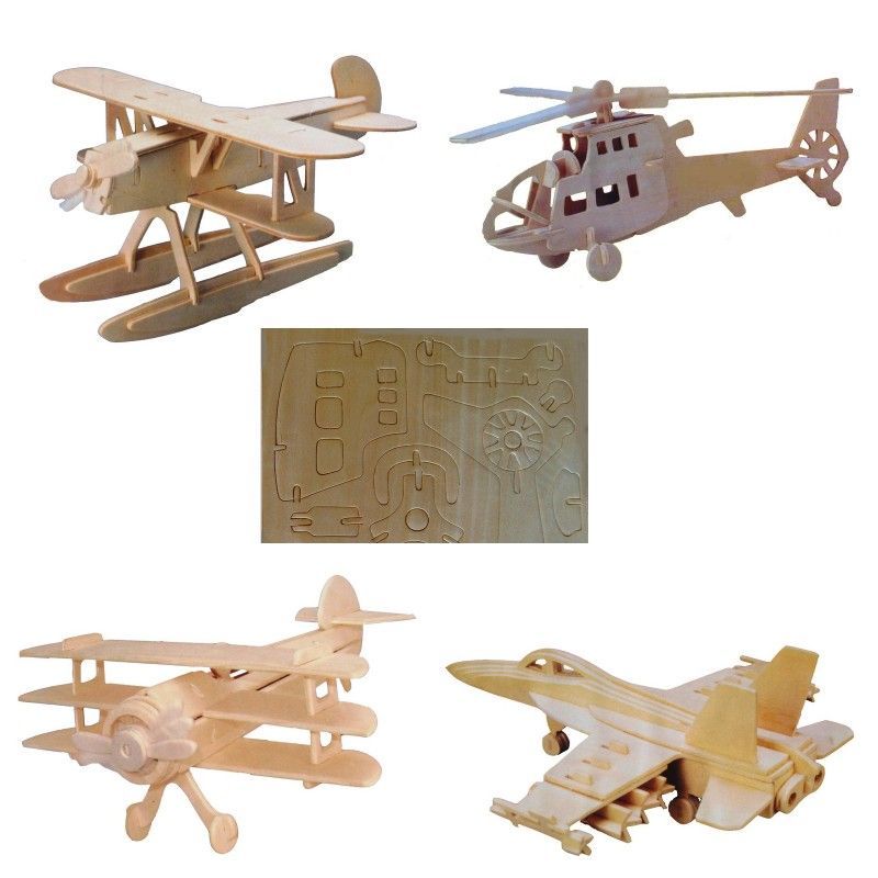 Promotional Diy Airplane Model Toy