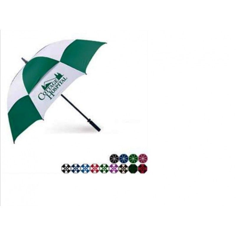 Promotional MVP Manual Open Golf Umbrella, 62" Arc