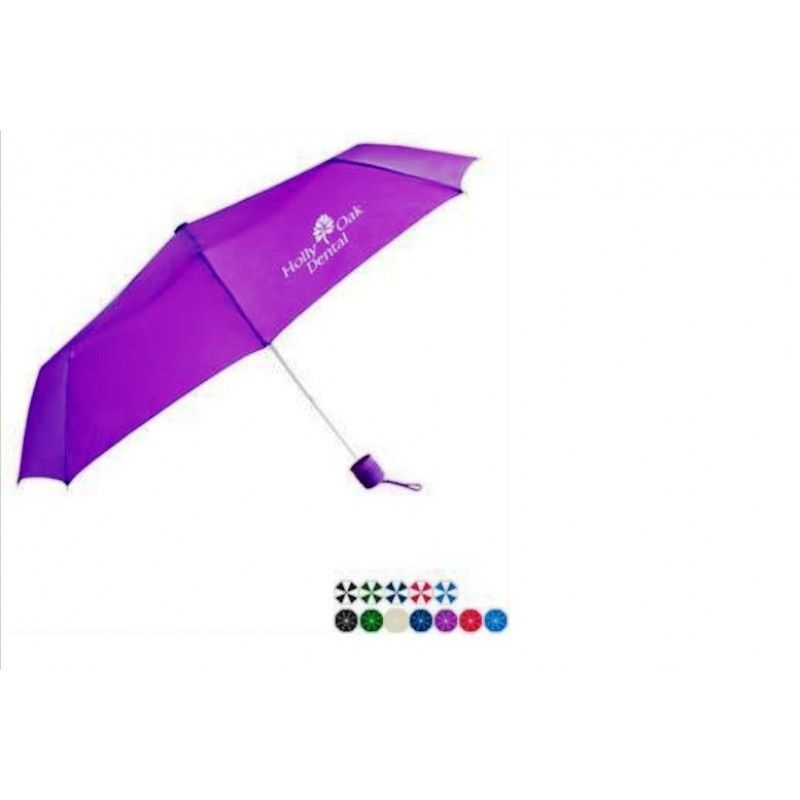 Promotional Commuter Mini Manual Umbrella, 43" Arc