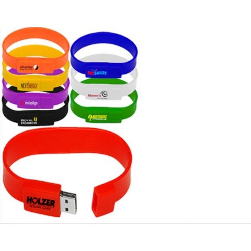 Promotional 8GB Custom USB Wristbands