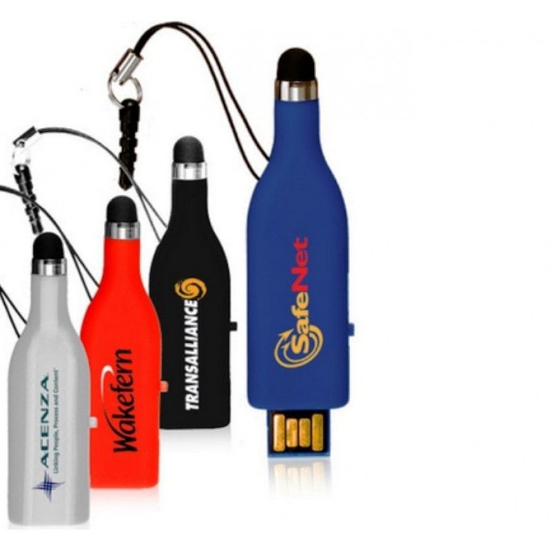 Promotional 4GB/8GB Imprinted Stylus Flash Drives